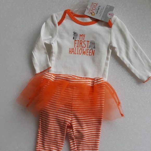 Carter's Other - 2 pc set - Onesie and pull-up pants - 6 mos